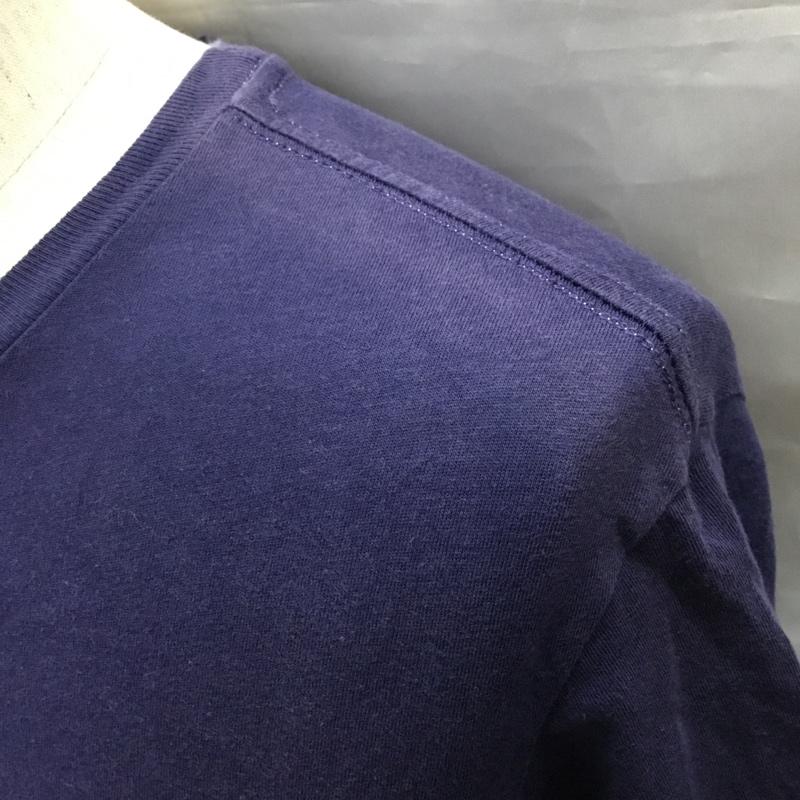 パタゴニア patagonia Tシャツ 半袖 38526SP20 オーガニックコットン XS ロゴ、文字 紺 / ネイビー /  メンズ USED 古着 中古 10117198