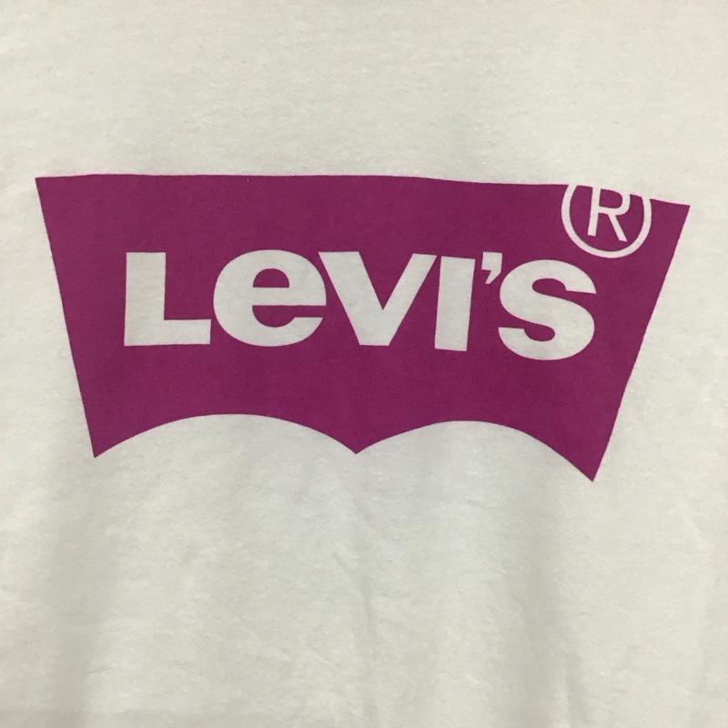 リーバイス Levi s Tシャツ 半袖 M プリント 白 / ホワイト /  メンズ USED 古着 中古 10134914