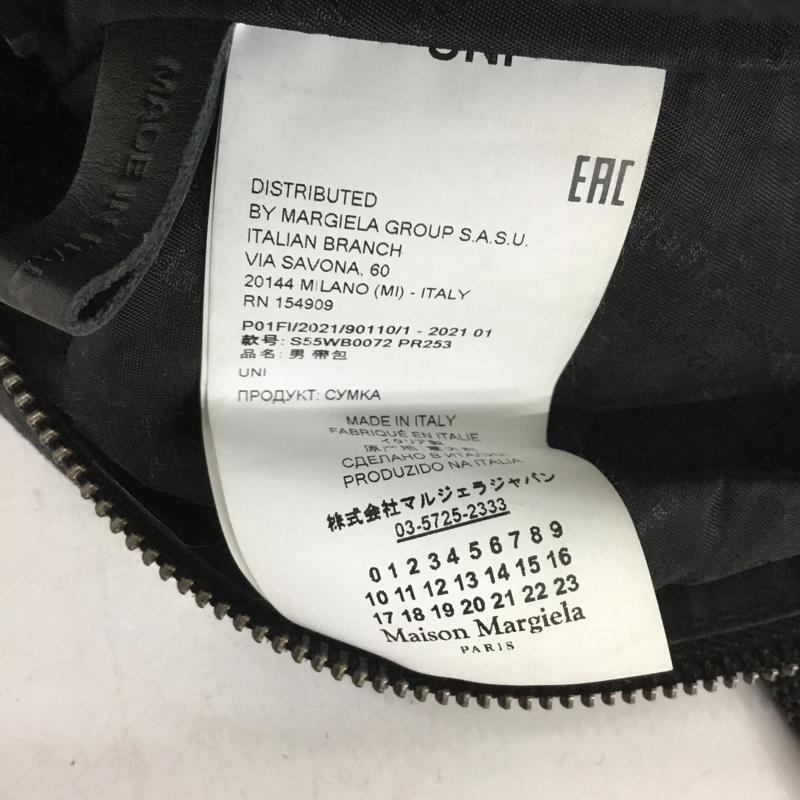 メゾン マルジェラ Maison Margiela ウエストバッグ ウエストバッグ S55WB0072 PR253 ナイロン 無地 黒 / ブラック /  メンズ USED 古着 中古 10148464