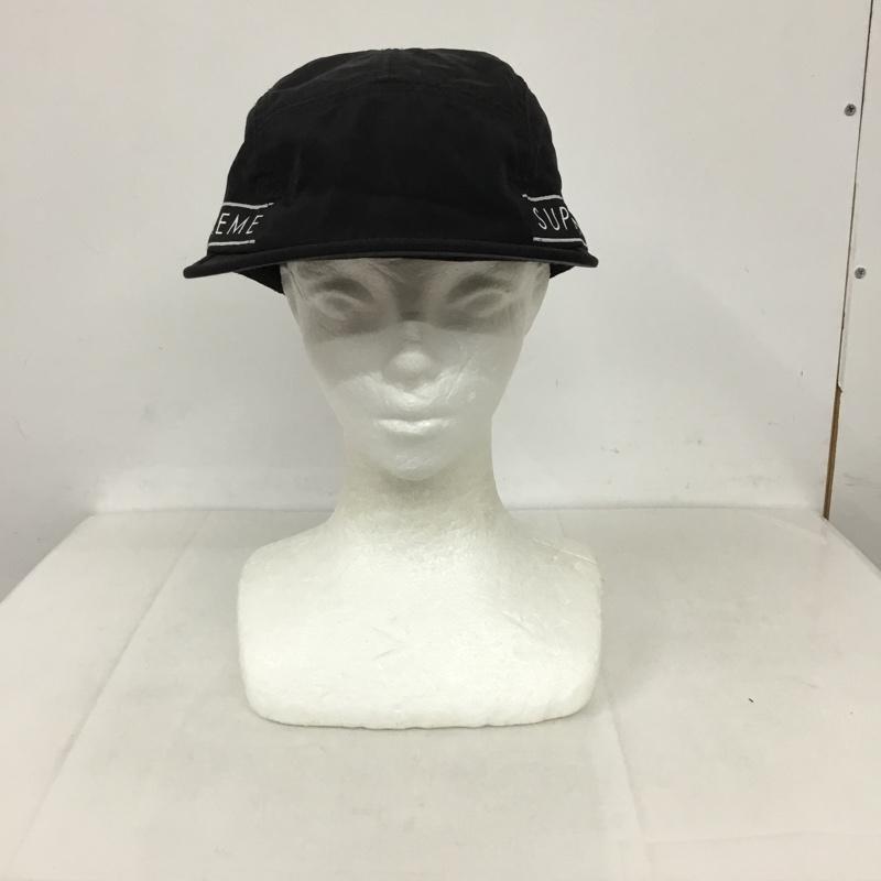 シュプリーム Supreme 帽子 キャップ ロゴ、文字 黒 / ブラック /  メンズ USED 古着 中古 10131706