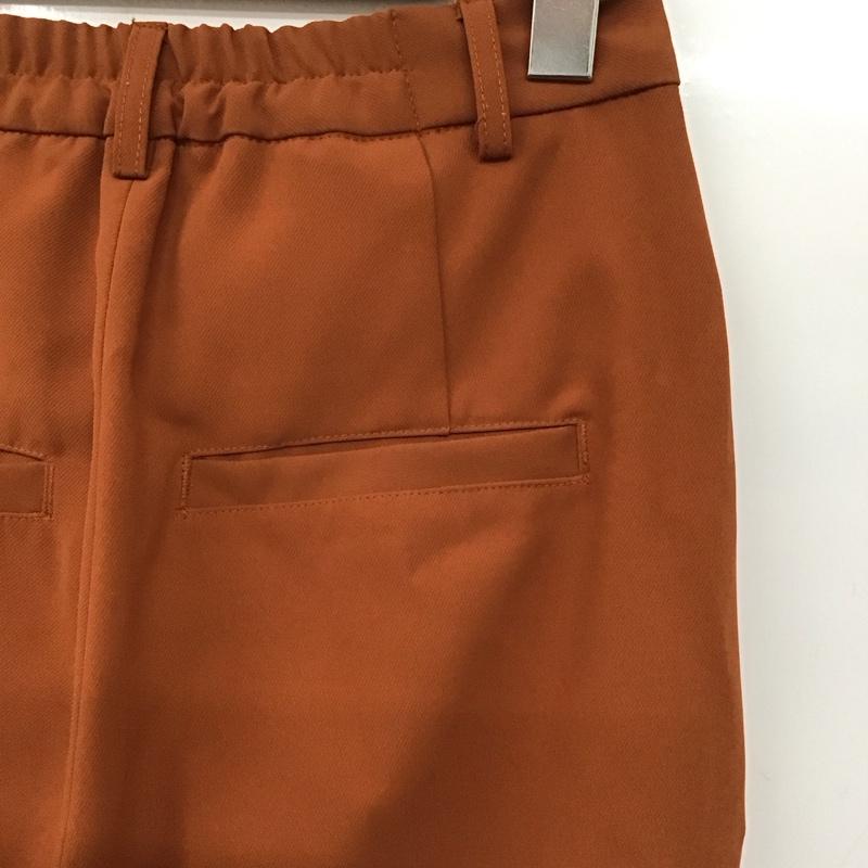 ローリーズファーム LOWRYS FARM パンツ スラックス S 無地 茶 / ブラウン /  レディース USED 古着 中古 10142872