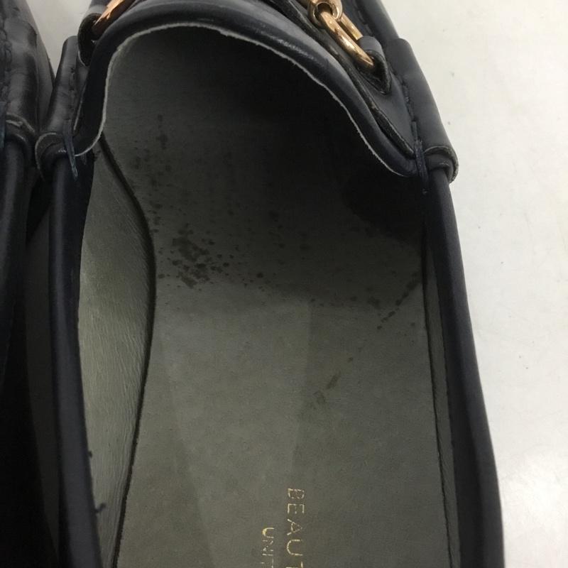 ビューティアンドユース BEAUTY&YOUTH ローファー ローファー ビット ローファー 26cm 26.0cm 無地 紺 / ネイビー /  メンズ USED 古着 中古 10140164