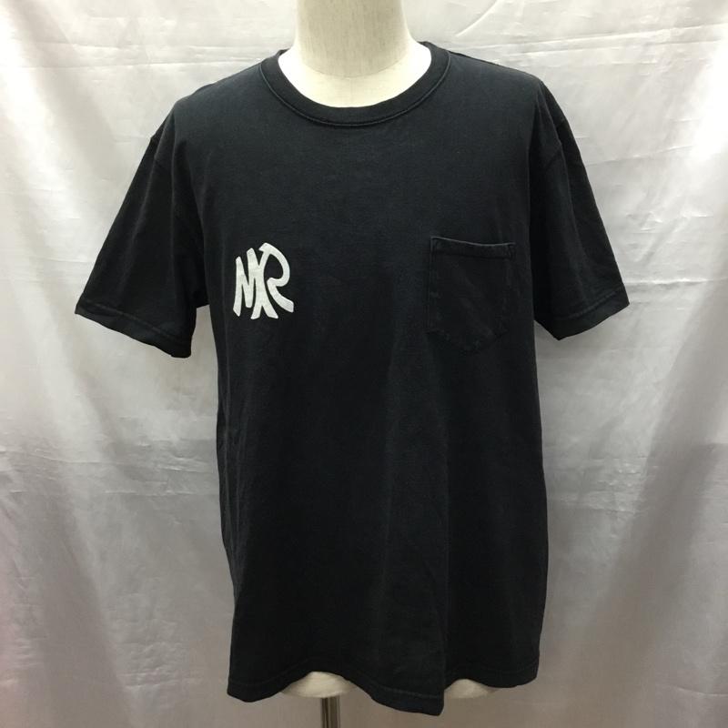 ミスターオリーブ MR.OLIVE Tシャツ 半袖 半袖カットソー プリントTシャツ クルーネックカットソー L ロゴ、文字 黒 / ブラック /  メンズ USED 古着 中古 10120462