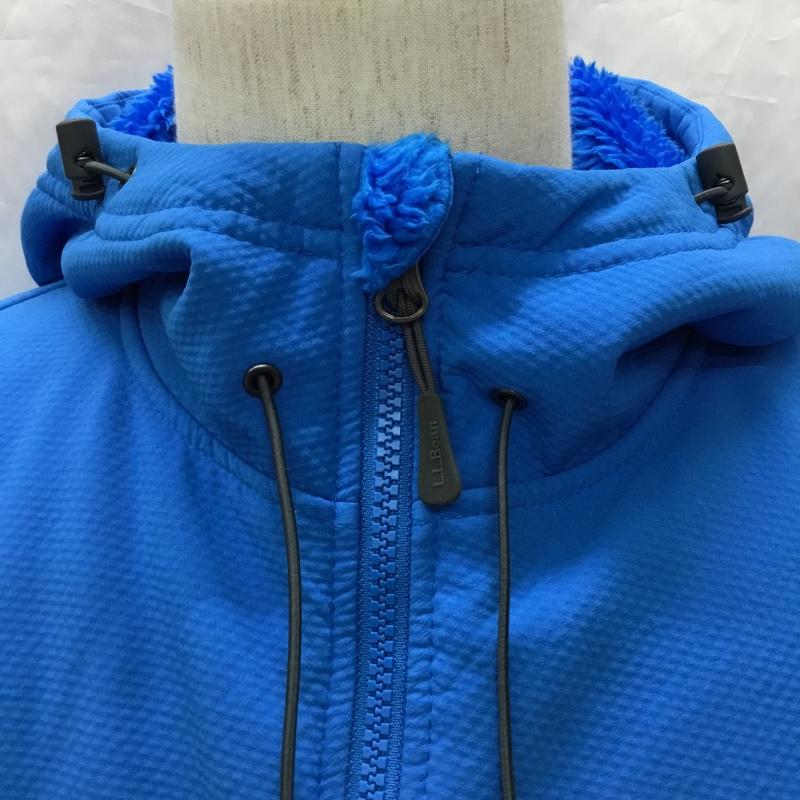 エルエルビーン L.L.Bean ジャケット、上着 ジャケット、ブレザー OLAJ7 マウンテンパーカー 裏フリース L ロゴ、文字 青 / ブルー /  メンズ USED 古着 中古 10112870