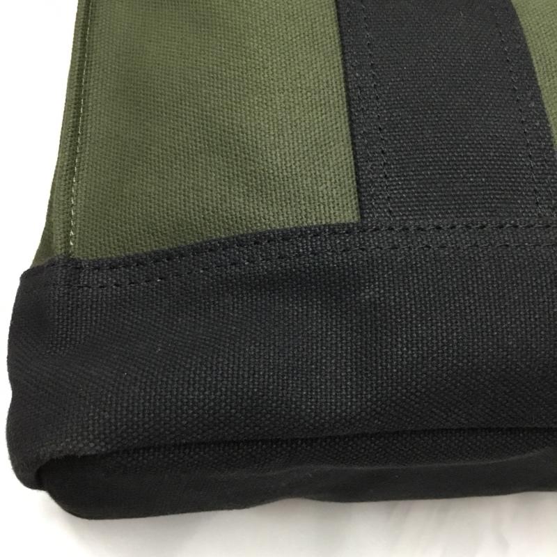 ポーター PORTER トートバッグ トートバッグ 山崎まさよし コラボ ロゴ、文字 カーキ / カーキ / X 黒 / ブラック /  メンズ USED 古着 中古 10110151
