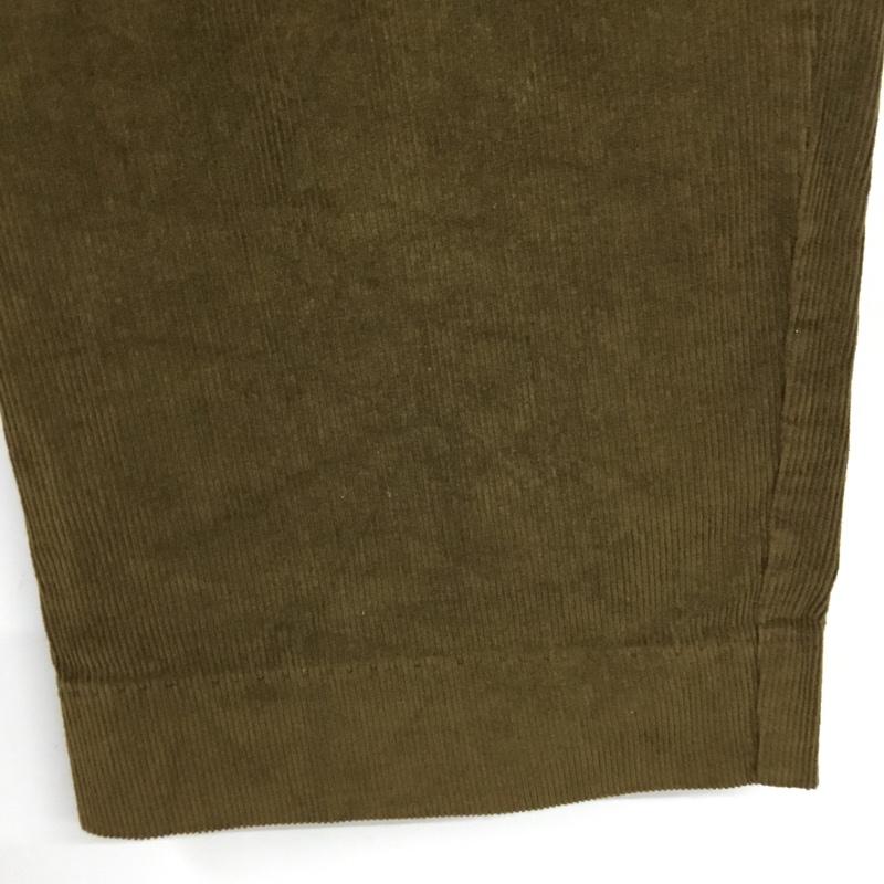 ポートバイアーク PORT BY ARK パンツ ワークパンツ、ペインターパンツ コーデュロイパンツ ワイドパンツ ストレートパンツ カジュアルパンツ 1 無地 茶 / ブラウン /  メンズ USED 古着 中古 10120784