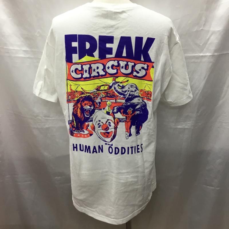 テンダーロイン TENDERLOIN Tシャツ 半袖 半袖カットソー プリントTシャツ クルーネックカットソー L プリント マルチカラー / マルチカラー /  メンズ USED 古着 中古 10114881