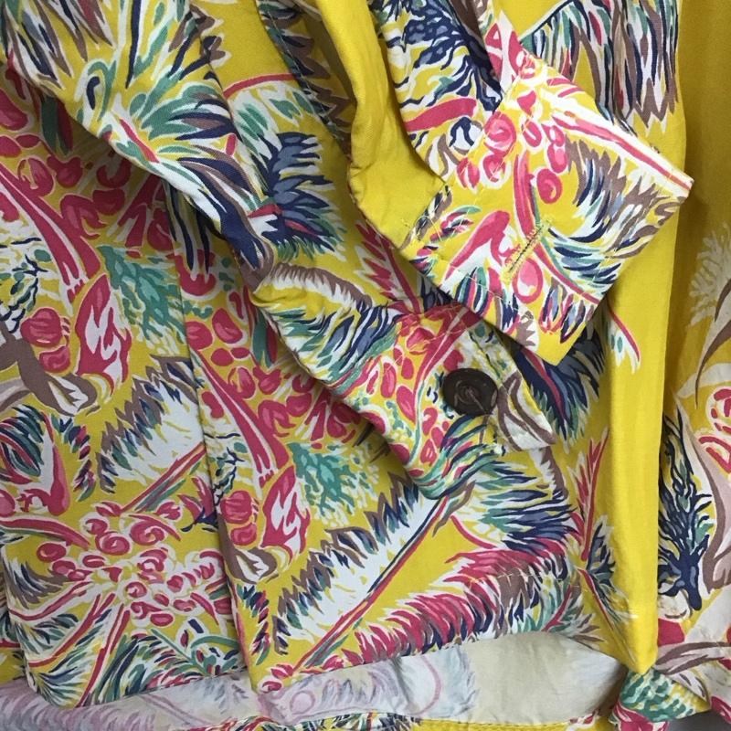 カメハメハ KAMEHAMEHA シャツ、ブラウス 長袖 長袖シャツ プリントシャツ カラーシャツ アロハシャツ S プリント マルチカラー / マルチカラー /  メンズ USED 古着 中古 10137476