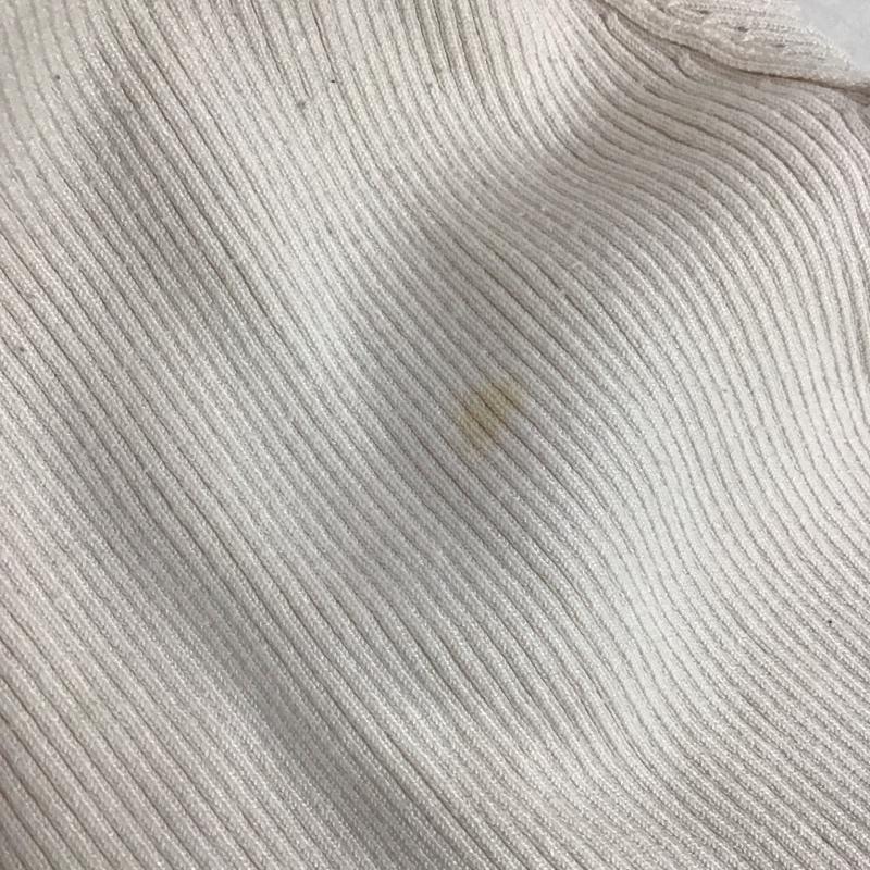 ザラ ZARA ワンピース ひざ丈スカート L 無地 オフホワイト / オフホワイト /  レディース USED 古着 中古 10147005
