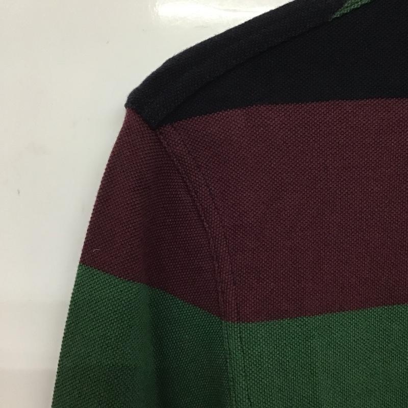 フレッドペリー FRED PERRY ポロシャツ 長袖 長袖ポロシャツ 長袖カットソー カラーシャツ S ボーダー柄 マルチカラー / マルチカラー /  メンズ USED 古着 中古 10132311