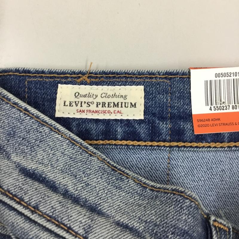 リーバイストラウスアンドコー Levi Strauss & co. パンツ デニム、ジーンズ デニムパンツ ストレートパンツ スリムパンツ カジュアルパンツ 28インチ 無地 インディゴ / インディゴ /  メンズ USED 古着 中古 10120485