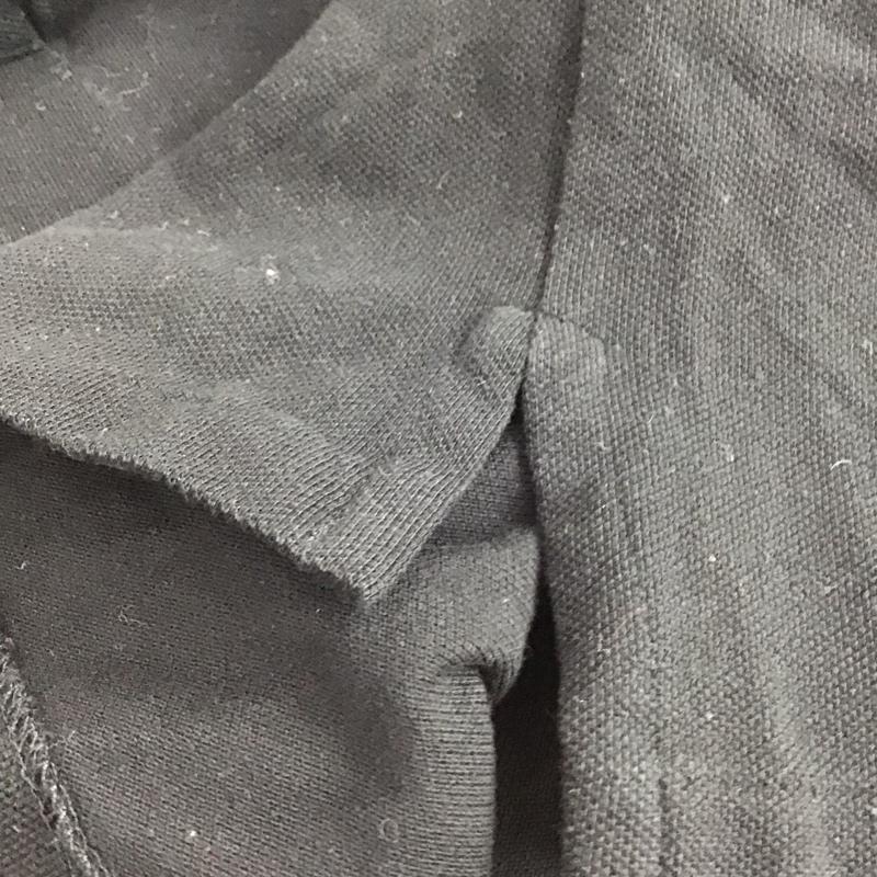 ポロラルフローレン POLO RALPH LAUREN ポロシャツ 半袖 半袖ポロシャツ カラーシャツ 半袖カットソー L ロゴ、文字 黒 / ブラック /  メンズ USED 古着 中古 10147355