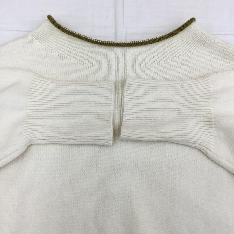 ローリーズファーム LOWRYS FARM ニット、セーター 長袖 FREE 無地 ベージュ / ベージュ /  レディース USED 古着 中古 10138240
