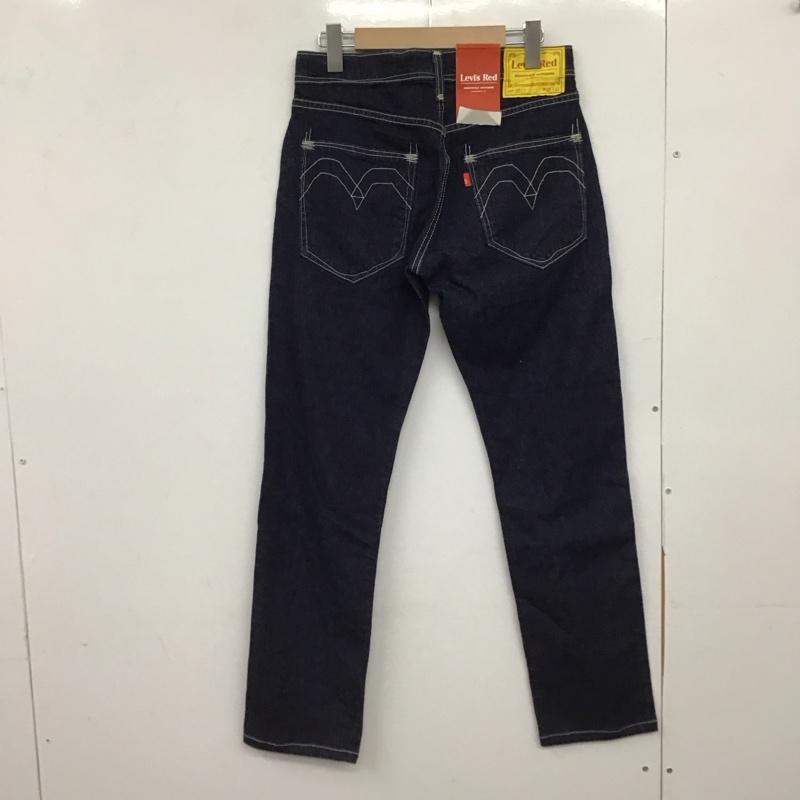 リーバイスレッド Levi s RED パンツ デニム、ジーンズ デニムパンツ スリムパンツ カジュアルパンツ ストレッチパンツ 28インチ 無地 インディゴ / インディゴ /  メンズ USED 古着 中古 10150058