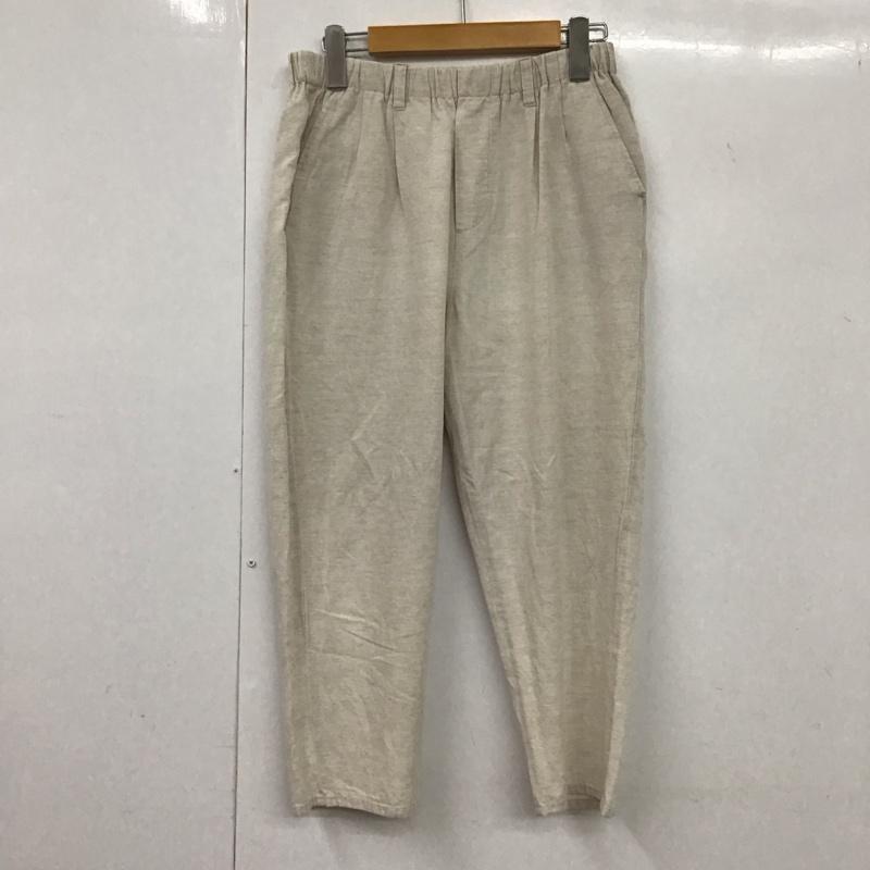 スタディオクリップ studio CLIP パンツ スラックス M 無地 アイボリー / アイボリー /  レディース USED 古着 中古 10131886