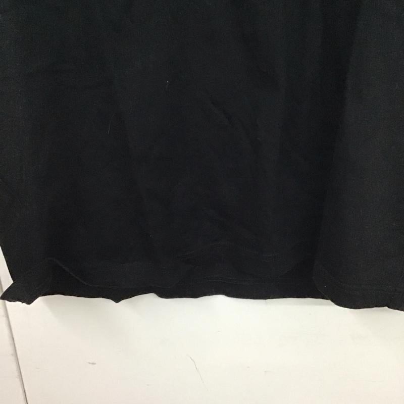 ラコステ LACOSTE Tシャツ 半袖 半袖カットソー プリントTシャツ クルーネックカットソー 5 ロゴ、文字 黒 / ブラック /  メンズ USED 古着 中古 10131509