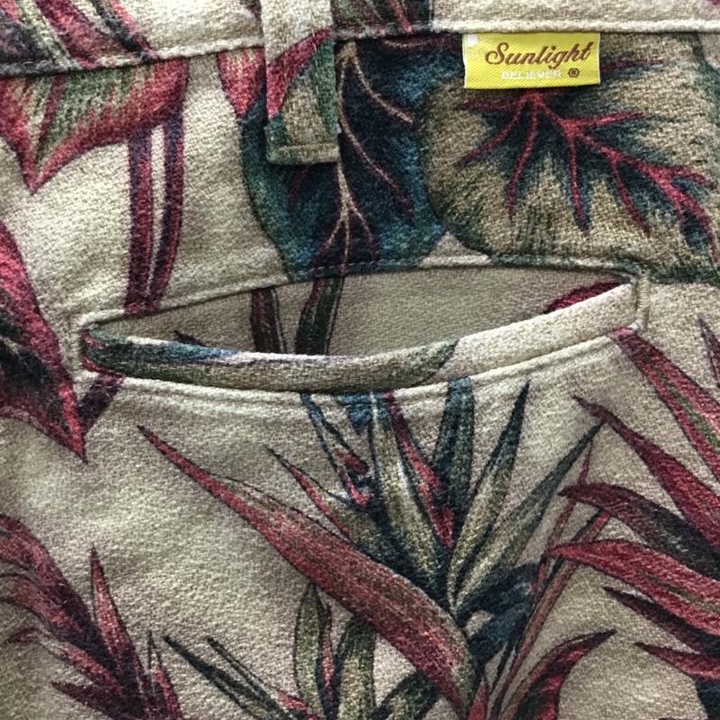 サンライトビリーバー SUNLIGHT BELIEVER パンツ ショートパンツ ショートパンツ ハーフパンツ カジュアルパンツ 34 プリント マルチカラー / マルチカラー /  メンズ USED 古着 中古 10115220