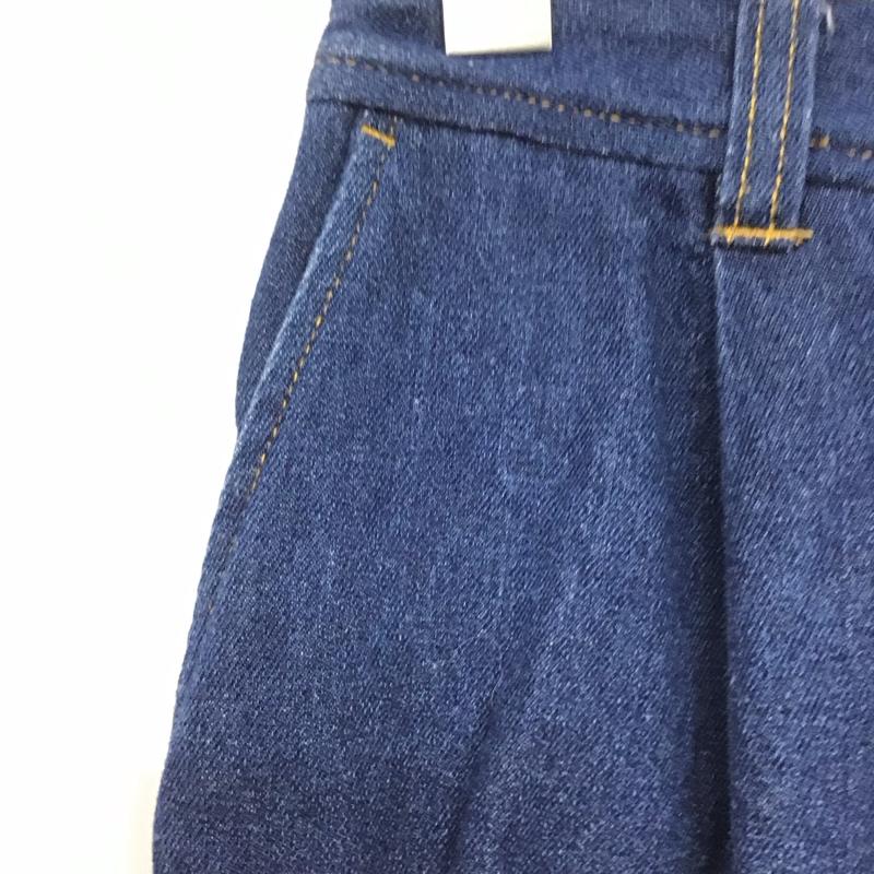 エヘカソポ ehka sopo パンツ デニム、ジーンズ 1405125 テーパードパンツ FREE 無地 インディゴ / インディゴ /  レディース USED 古着 中古 10138904
