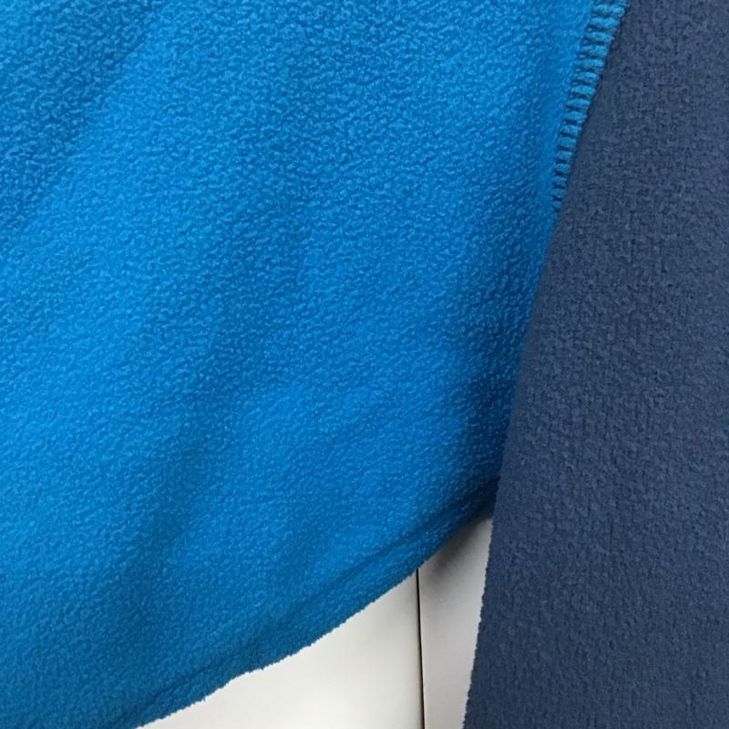 ザノースフェイス THE NORTH FACE ジャケット、上着 ジャケット、ブレザー ジップアップジャケット フリースジャケット アウター パーカー L ロゴ、文字 紺 / ネイビー /  ボーイズ USED 古着 中古 10128966