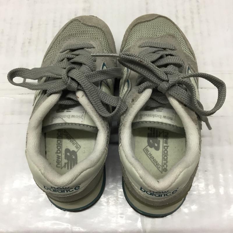 ニューバランス New Balance シューズ シューズ スニーカー K1300 GTY キッズ 17cm 箱有 17.0cm ロゴ、文字 灰 / グレー / X 青 / ブルー / X アイボリー / アイボリー /  ボーイズ USED 古着 中古 10110056