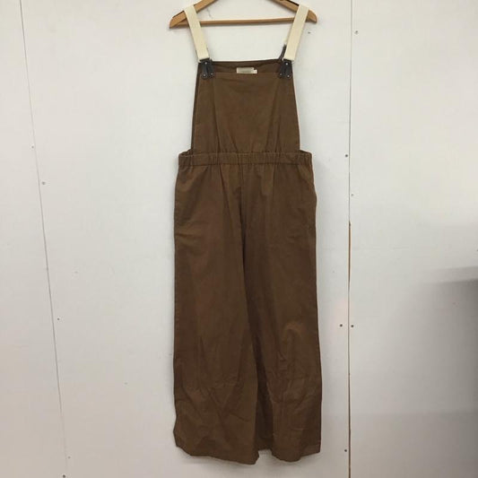 トゥデイフル TODAYFUL サロペット・オーバーオール サロペット、オーバーオール 11810322 Double Suspenders Salopette 36 無地 茶 / ブラウン /  レディース USED 古着 中古 10147154