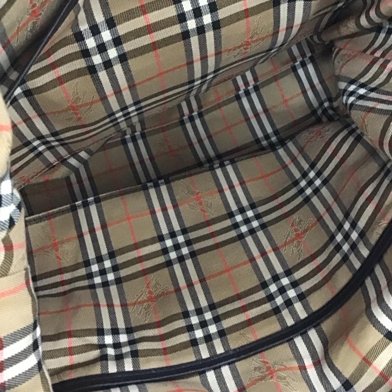 バーバリーズ BURBERRYS ショルダーバッグ ショルダーバッグ ロゴ、文字 黒 / ブラック /  レディース USED 古着 中古 10141049