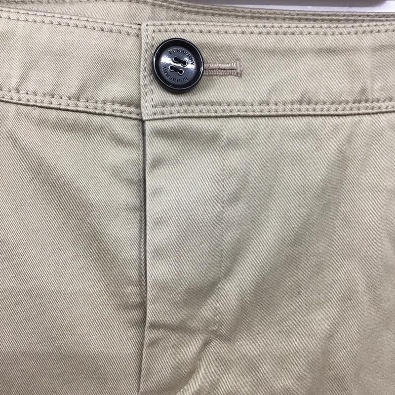 バーバリーロンドン Burberry London ボトムス ボトムス タイトパンツ ストレッチパンツ 七分丈 サブリナパンツ 40 無地 ベージュ / ベージュ /  レディース USED 古着 中古 10112519