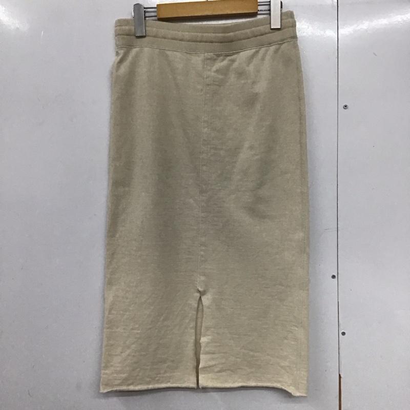 ビューティアンドユースユナイテッドアローズ BEAUTY&YOUTH UNITED ARROWS スカート ロングスカート 1624-225-3248 ヘビーコットンスウェットタイトスカート ロングスカート カジュアルスカート 無地 オフホワイト / オフホワイト /  レディース USED 古着 中古 10140903