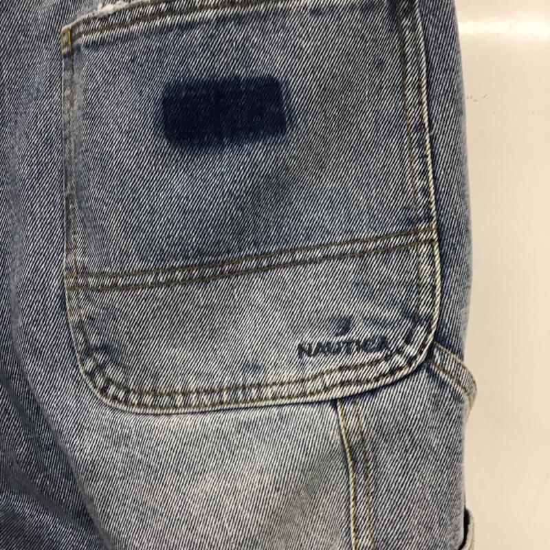 ノーティカ NAUTICA パンツ デニム、ジーンズ デニムパンツ ワイドパンツ カジュアルパンツ L 無地 インディゴ / インディゴ /  メンズ USED 古着 中古 10137487