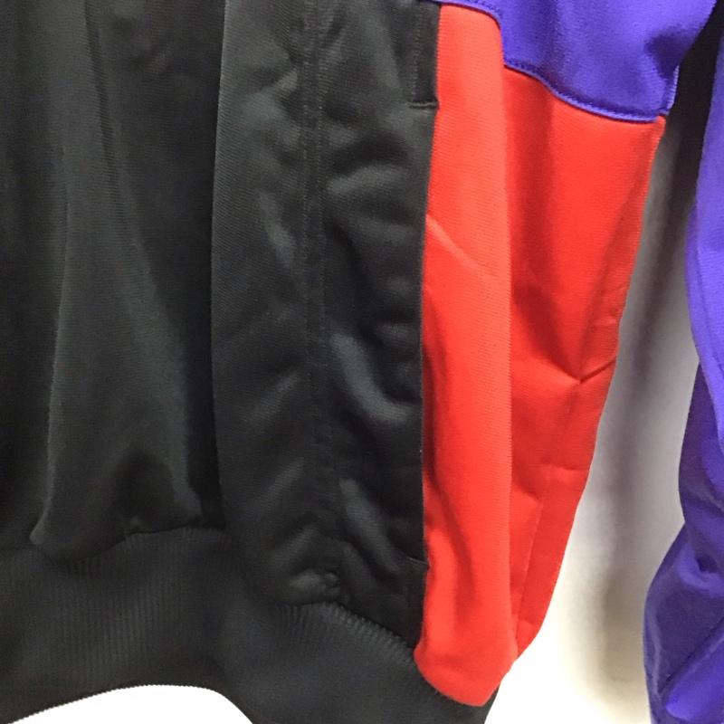 アディダス adidas ジャケット、上着 ジャケット、ブレザー プルオーバージャケット アウター ジップアップネック スポーツウェア ロゴ、文字 マルチカラー / マルチカラー /  メンズ USED 古着 中古 10142935