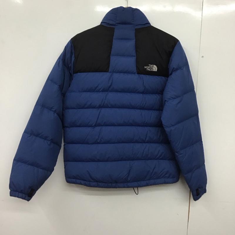 ザノースフェイス THE NORTH FACE ジャケット、上着 ジャンパー、ブルゾン ジップアップジャケット ナイロンジャケット アウター S ロゴ、文字 青 / ブルー /  メンズ USED 古着 中古 10147798
