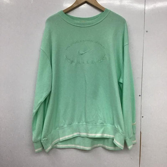 ナイキ NIKE トレーナー 長袖 DV0522-379 スウェット 379MINFOA/SESME XL レディース USED 古着 中古 10149061