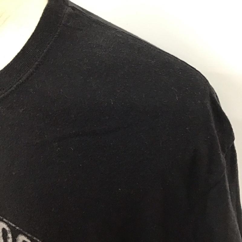 ハーレーダビッドソン Harley-Davidson Tシャツ 半袖 半袖カットソー プリントTシャツ クルーネックカットソー XL プリント 黒 / ブラック /  メンズ USED 古着 中古 10118292