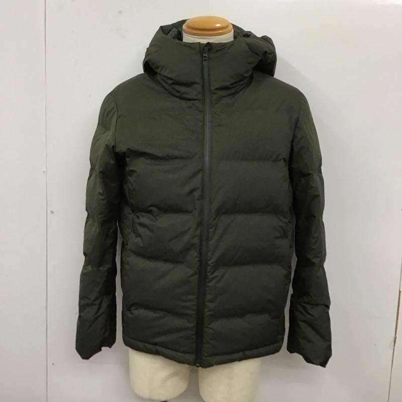 ユニクロ UNIQLO ジャケット、上着 ジャケット、ブレザー 311-400511 シームレスダウンパーカ M 無地 カーキ / カーキ /  メンズ USED 古着 中古 10120191