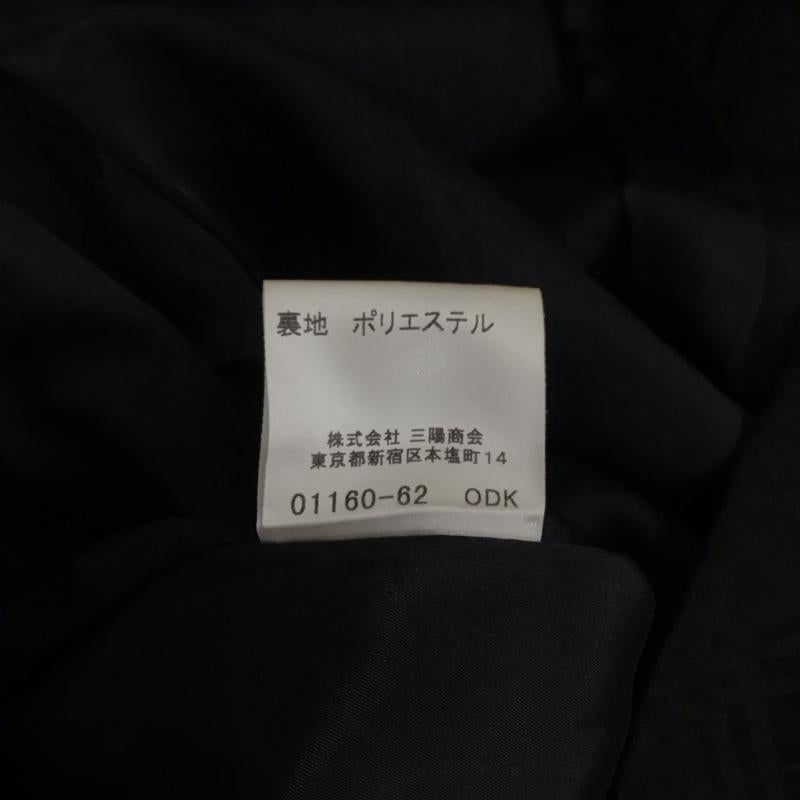 バーバリーロンドン Burberry London ワンピース ひざ丈スカート FM045-079-09 ウール ノースリーブ 40 チェック 黒 / ブラック /  レディース USED 古着 中古 10112962