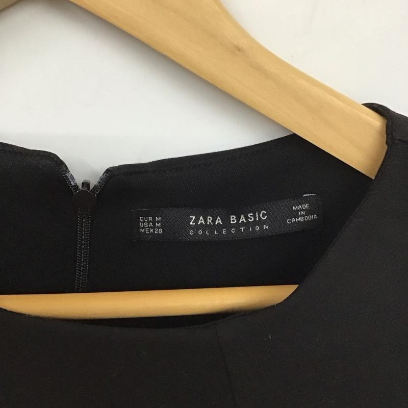 ザラベーシック ZARA BASIC ワンピース ひざ丈スカート M レディース USED 古着 中古 10129435