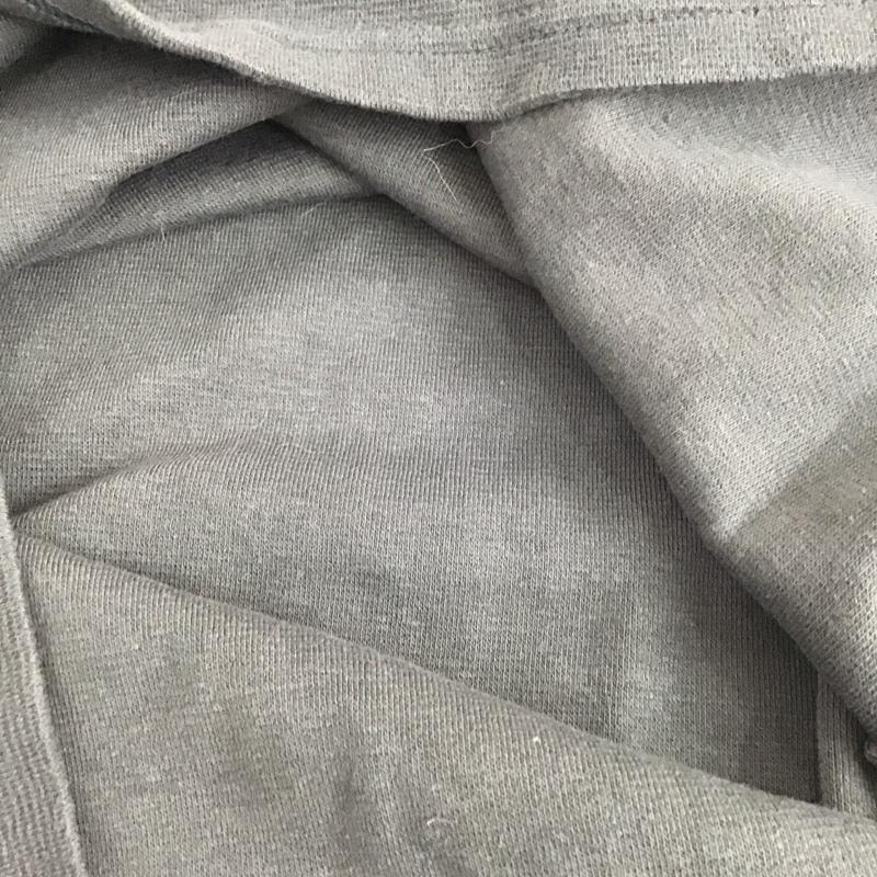 ハリウッドランチマーケット H.R MARKET カットソー 長袖 長袖カットソー プリントカットソー Vネック 5 無地 灰 / グレー /  メンズ USED 古着 中古 10131008