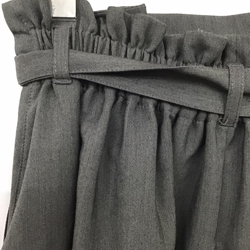 インデックス index スカート ロングスカート C58-73030 フレアスカート M 無地 灰 / グレー /  レディース USED 古着 中古 10131289