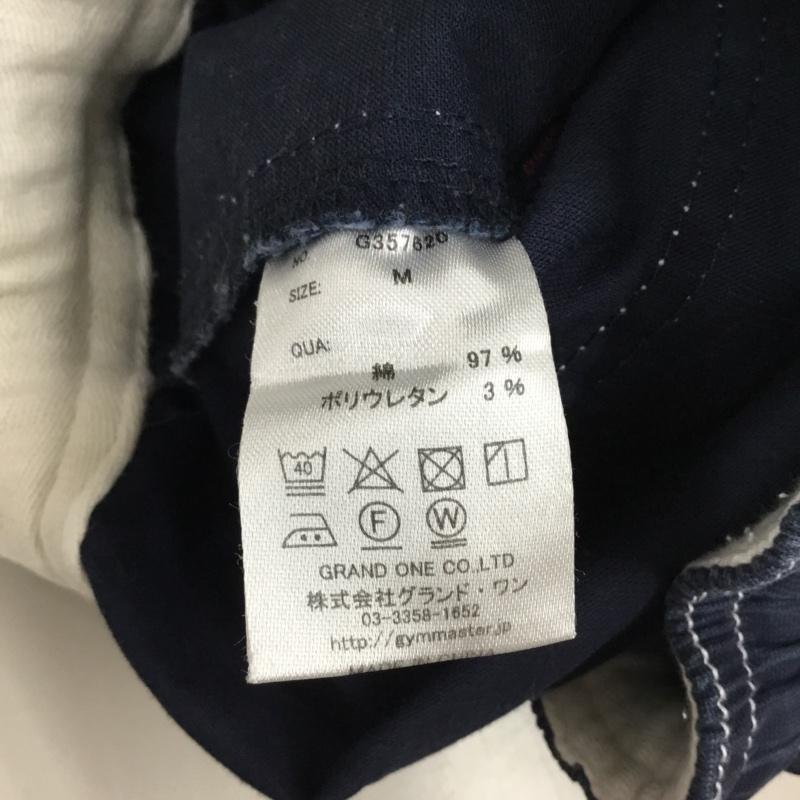 ジムマスター gym master ボトムス ボトムス G357620 ストレッチピケアンクルパンツ M 無地 紺 / ネイビー /  メンズ USED 古着 中古 10111916