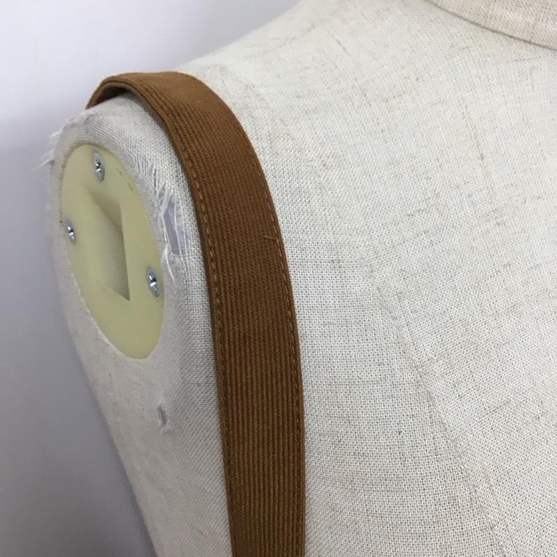 ダブルクローゼット w closet スカート ロングスカート 61112-6 サス付きスカート M 無地 茶 / ブラウン /  レディース USED 古着 中古 10116932