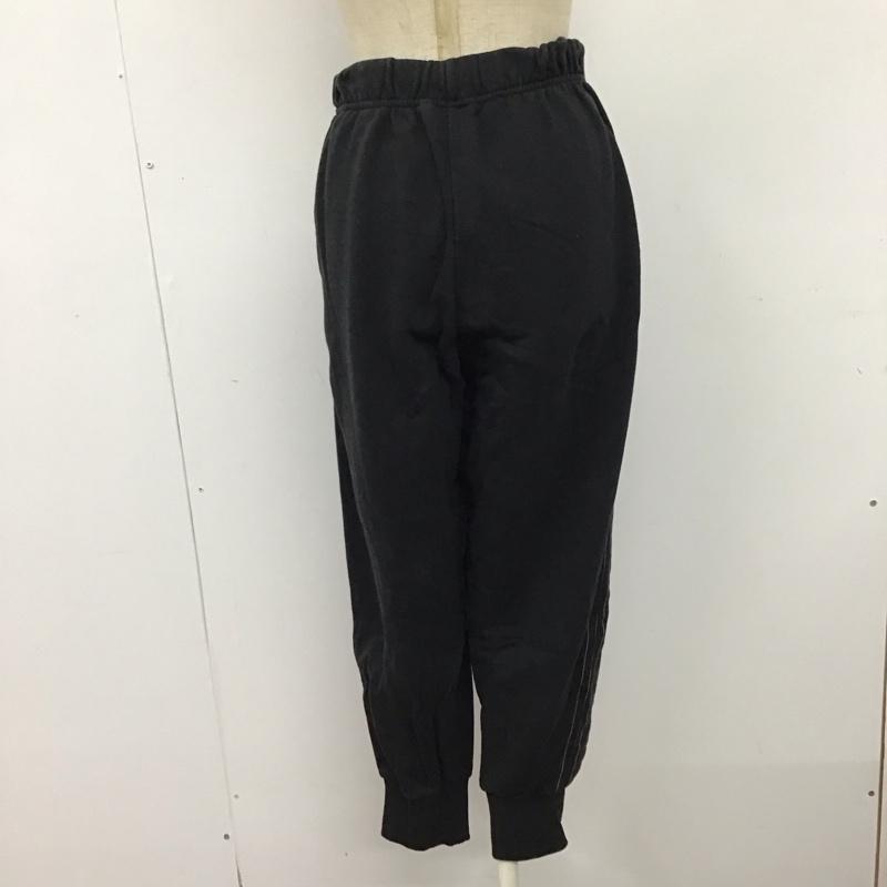 アディダスオリジナルス adidas originals パンツ ワークパンツ、ペインターパンツ H18036 CuffedPantsWithVelvetStripes ジャージ M 無地 黒 / ブラック /  レディース USED 古着 中古 10117333