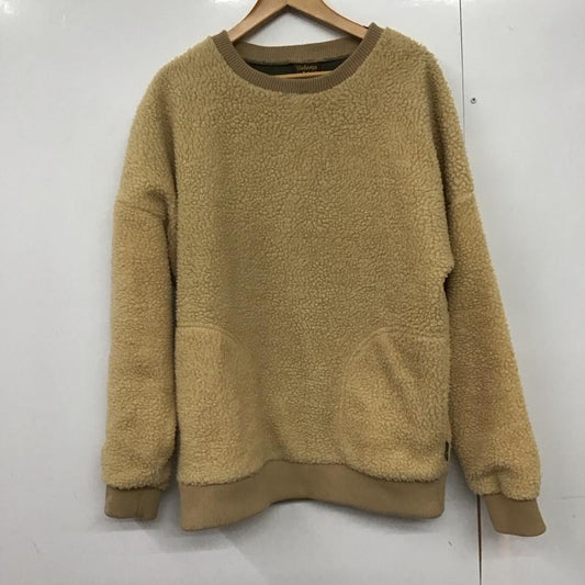 ゴーヘンプ GOHEMP カットソー 長袖 長袖フリースカットソー プルオーバー M 無地 ベージュ / ベージュ /  メンズ USED 古着 中古 10142399