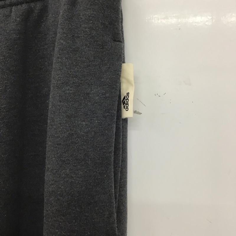 アディダス adidas パンツ ワークパンツ、ペインターパンツ ワークパンツ ワイドパンツ カジュアルパンツ M 無地 ダークグレー / ダークグレー /  レディース USED 古着 中古 10147208