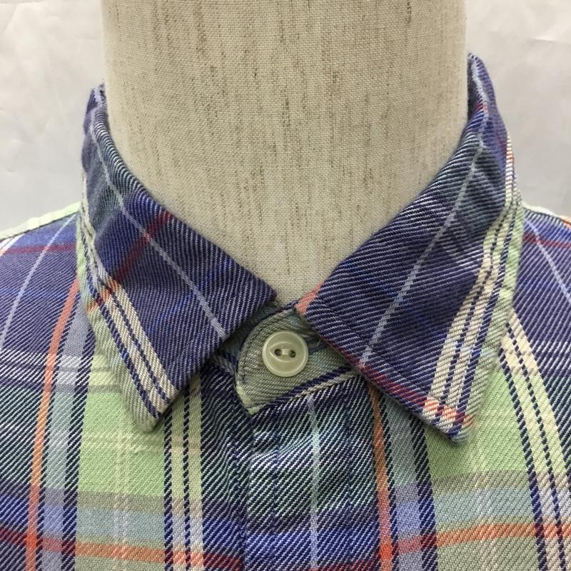 ブルックスブラザーズ BROOKS BROTHERS シャツ、ブラウス 長袖 S チェック マルチカラー / マルチカラー /  メンズ USED 古着 中古 10112751