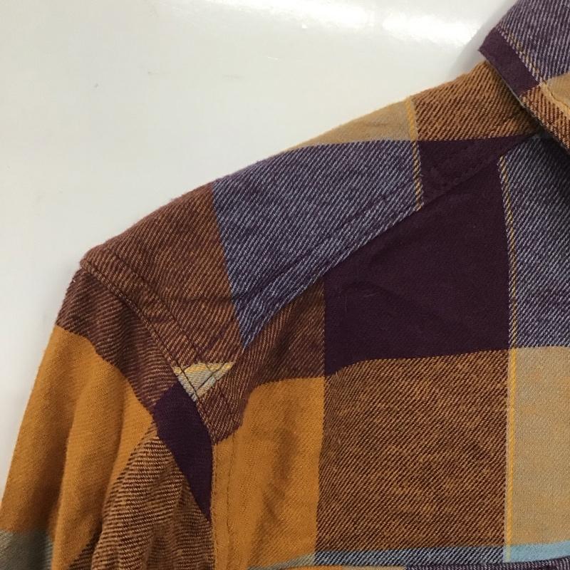 コロンビア Columbia シャツ、ブラウス 長袖 219 ae0232 長袖シャツ チェックシャツ カラーシャツ M チェック マルチカラー / マルチカラー /  メンズ USED 古着 中古 10132903