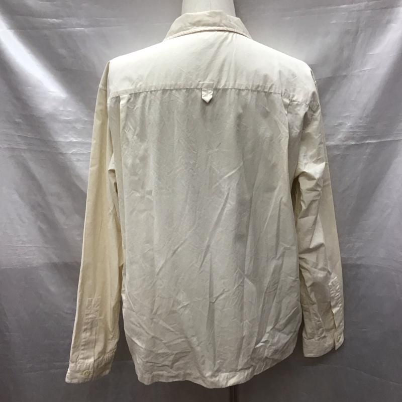 エムエイチエル MHL. シャツ、ブラウス 長袖 596-0150503 XL 無地 ベージュ / ベージュ /  メンズ USED 古着 中古 10123397