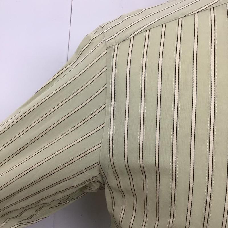 プラダ PRADA シャツ、ブラウス 長袖 長袖シャツ カラーシャツ 長袖カットソー ストライプシャツ 38 ストライプ マルチカラー / マルチカラー /  メンズ USED 古着 中古 10119952