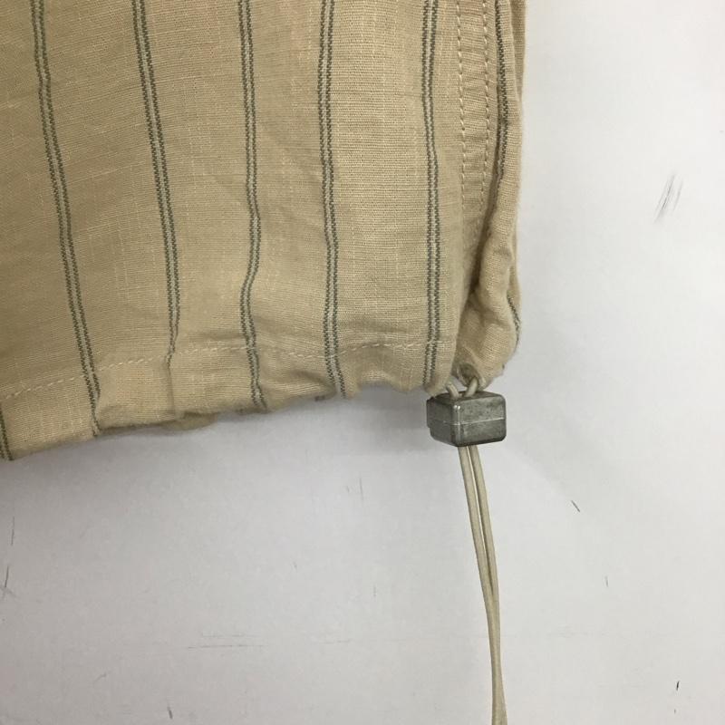 ディーゼル DIESEL スカート ミニスカート 26インチ ストライプ X ロゴ、文字 ベージュ / ベージュ /  レディース USED 古着 中古 10140354