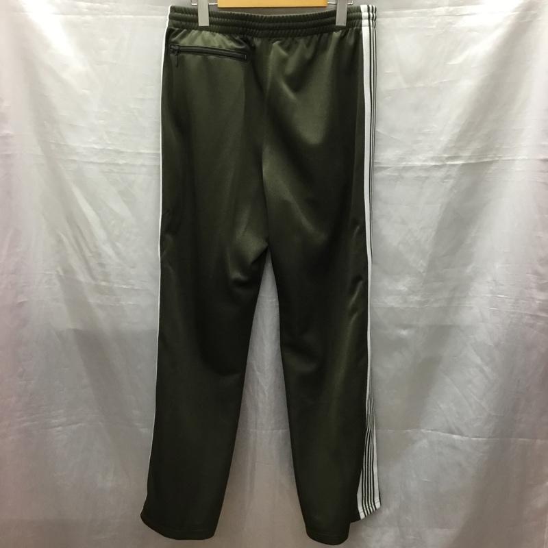 ニードルス Needles パンツ ワークパンツ、ペインターパンツ ジャージ パンツ ワイドパンツ カジュアルパンツ M ロゴ、文字 カーキ / カーキ /  メンズ USED 古着 中古 10121467