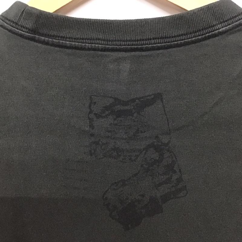 ナンバーナイン NUMBER (N)INE Tシャツ 半袖 半袖カットソー プリントTシャツ クルーネックカットソー romp 2 プリント 黒 / ブラック /  メンズ USED 古着 中古 10137124